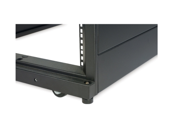 Imagen de APC NetShelter SX - Rack - negro - 24U - 19" - Conforme a la TAA - para P/N: SURT15KRMXLT-1TF10K, SURT15KRMXLT-TF5, SURT20KRMXLT-1TF10K, SURT20KRMXLT-TF5