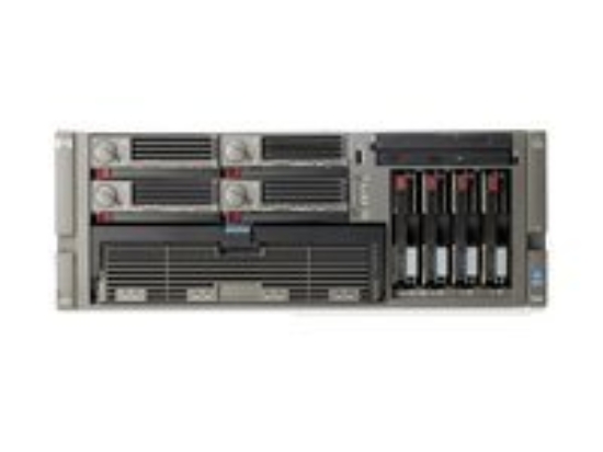 Imagen de HPE ProLiant DL580 G3 - Servidor - se puede montar en bastidor 4U - 4 vías - 1 x Xeon MP hasta - RAM 1 GB - SCSI - hot-swap 3.5" bahía(s) - sin disco duro - DVD - RAGE XL - Gigabit Ethernet - monitor: