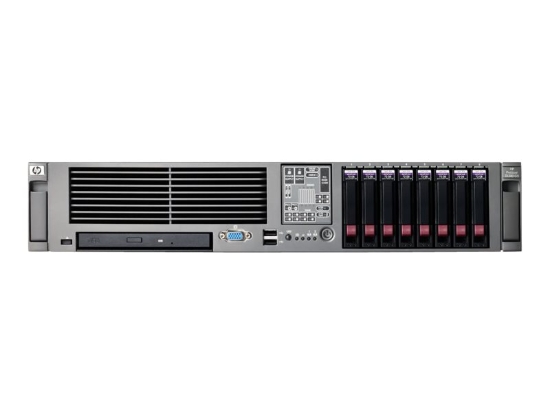 Imagen de HPE ProLiant DL380 G5 Base - Servidor - se puede montar en bastidor 2U - 2 vías - 1 x Xeon 5140 hasta - RAM 2 GB - SAS - hot-swap 2.5" bahía(s) - sin disco duro - ATI ES1000 - Gigabit Ethernet - monit