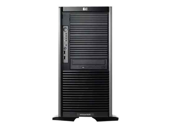 Imagen de HPE ProLiant ML350 G5 Base - Servidor - torre 5U - 2 vías - 1 x Xeon E5310 hasta - RAM 1 GB - SAS - hot-swap 2.5" bahía(s) - sin disco duro - DVD - ATI ES1000 - Gigabit Ethernet - monitor: ninguno