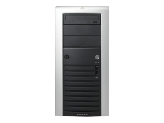 Imagen de HPE ProLiant ML150 G3 - Servidor - torre 5U - 2 vías - 1 x Xeon 5120 hasta - RAM 512 MB - SATA - hot-swap 3.5" bahía(s) - sin disco duro - CD-ROM - Gigabit Ethernet - monitor: ninguno