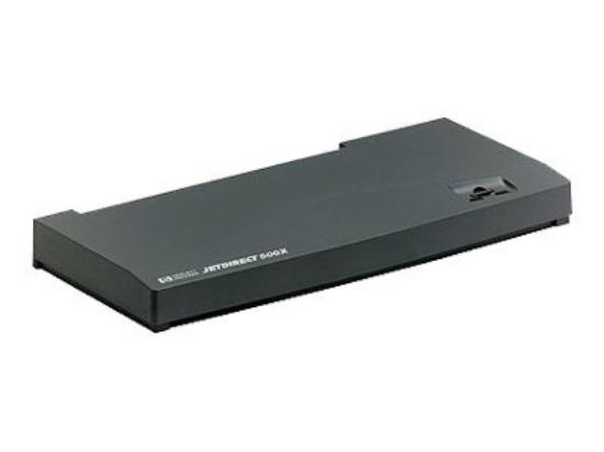 Imagen de HP JetDirect 510X - Servidor de impresión - paralelo - 10/100 Ethernet - para Color LaserJet CM4730; LaserJet M9040, M9050, P3005; Officejet Pro K850