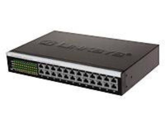 Imagen de Linksys EtherFast 4124 - Conmutador - 24 x 10/100 - sobremesa