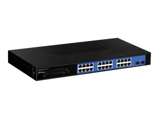 Imagen de TRENDnet TEG 240WS - Conmutador - Gestionado - 24 x 10/100/1000 - sobremesa