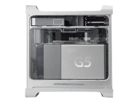 Imagen de Apple Power Mac G5 Quad - Torre 2 x PPC G5 hasta - RAM 512 MB - HDD 250 GB - grabadora de DVD - GF 6600 - Gigabit Ethernet - MacOS X 10.4 - monitor: ninguno - teclado: EE. UU.