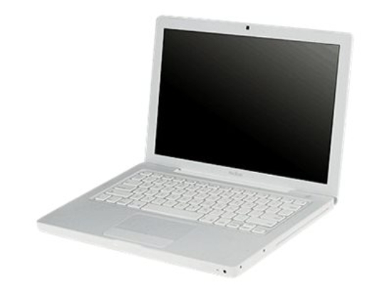 Imagen de Apple MacBook - Intel Core Duo - GMA 950 - 512 MB RAM - 60 GB HDD - grabadora de DVD - 13.3" 1280 x 800 - Gigabit Ethernet - blanco - kbd: EE. UU.