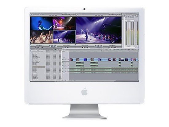 Imagen de Apple iMac - Todo en uno Core 2 Duo hasta - RAM 1 GB - HDD 250 GB - grabadora de DVD - GF 7300 GT - Gigabit Ethernet - MacOS X 10.4 - monitor: LCD 24" 1920 x 1200 (WUXGA) - teclado: español