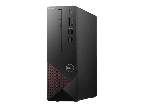 Imagen de Dell Vostro 3681 - SFF - Core i5 10400 / hasta 4.3 GHz - RAM 8 GB - HDD 1 TB - grabadora de DVD - UHD Graphics 630 - Gigabit Ethernet - Bluetooth, 802.11a/b/g/n/ac - Win 10 Home 64 bit - monitor: ning