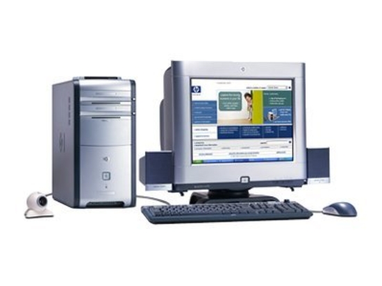Imagen de HP Pavilion t530m - Torre P4 hasta - RAM 256 MB - HDD 80 GB - grabadora de DVD - DVD - Mdm - Win XP Home - monitor: ninguno
