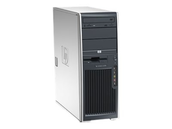Imagen de HP xw4100 - MTC 1 x P4 hasta - RAM 512 MB - HDD 80 GB - CD-RW / DVD - sin gráficos - Gigabit Ethernet - Win XP Pro - monitor: ninguno
