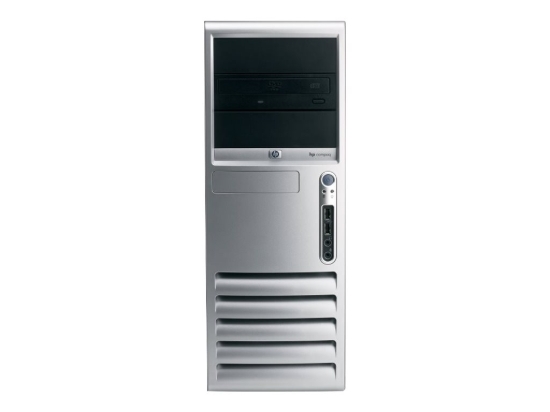 Imagen de HP Compaq Business Desktop dc7100 - MTC P4 540 hasta - RAM 1 GB - HDD 80 GB - CD-RW / DVD - GMA 900 - Gigabit Ethernet - Win XP Pro - monitor: ninguno - plata, carbonizado
