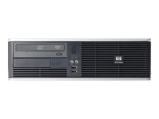 Imagen de HP Compaq Business Desktop dc5750 - SFF Athlon 64 X2 3800+ hasta - RAM 1 GB - HDD 80 GB - CD-RW / DVD - Radeon X300 - Gigabit Ethernet - Win XP Pro - monitor: ninguno