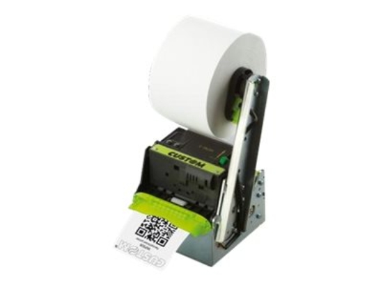 Imagen de Custom VKP80II SX - Impresora de recibos - térmica directa - bobina (8,25 cm) - 203 ppp - hasta 220 mm/segundo - USB, serial - cortador