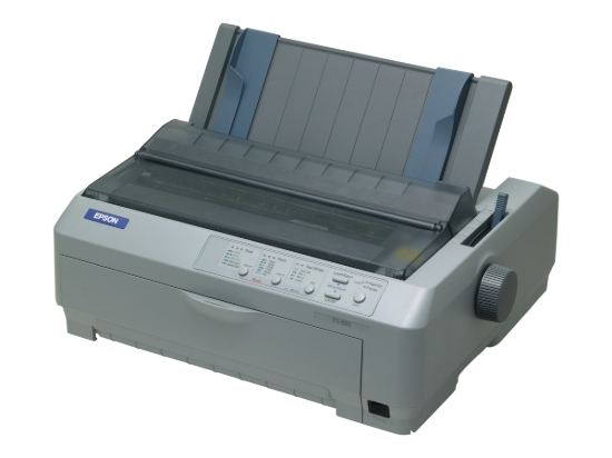 Imagen de Epson FX 890 - Impresora - B/N - matriz de puntos - Rollo (21,6 cm), JIS B4, plegado en acordeón (25,4 cm) - 240 x 144 ppp - 9 espiga - hasta 680 caracteres/segundo - paralelo, USB