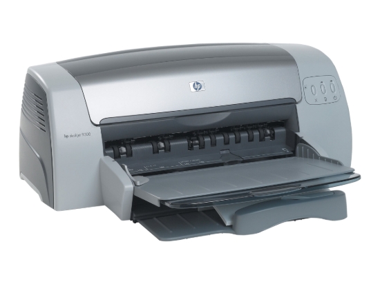 Imagen de HP Deskjet 9300 - Impresora - color - chorro de tinta - Super A3/B, A3 Plus - 600 ppp - hasta 14 ppm (monocromo) / hasta 2.9 ppm (color) - capacidad: 150 hojas - paralelo, USB
