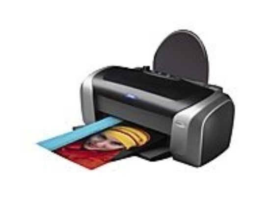 Imagen de Epson Stylus C86 - Impresora - color - chorro de tinta - Legal - 5.760 x 1.440 ppp - hasta 22 ppm (monocromo) / hasta 12 ppm (color) - capacidad: 120 hojas - paralelo, USB - plata, gris oscuro