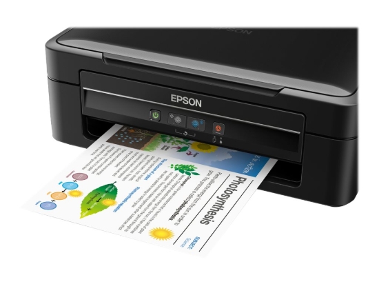 Imagen de Epson L380 - Impresora multifunción - color - chorro de tinta - A4/Legal (material) - hasta 33 ppm (impresión) - 100 hojas - USB 2.0
