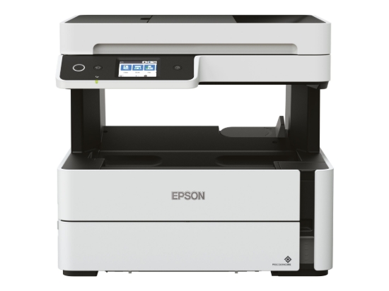 Imagen de Epson EcoTank M3180 - Impresora multifunción - B/N - chorro de tinta - rellenable - 216 x 297 mm (original) - A4/Legal (material) - hasta 30 ppm (copiando) - hasta 20 ppm (impresión) - 250 hojas - 33.
