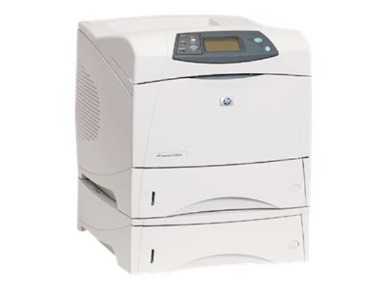 Imagen de HP LaserJet 4350tn - Impresora - B/N - laser - A4/Legal - 1.200 ppp - hasta 55 ppm - capacidad: 1100 hojas - paralelo, USB, LAN