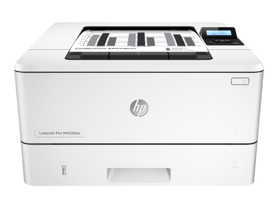 Imagen de HP LaserJet Pro M402dne - Impresora - B/N - a dos caras - laser - A4/Legal - 4800 x 600 dpi - hasta 38 ppm - capacidad: 350 hojas - USB 2.0, Gigabit LAN, host USB 2.0