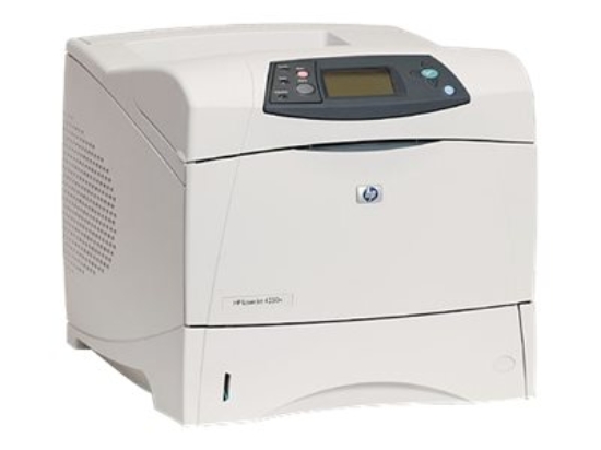 Imagen de HP LaserJet 4250n - Impresora - B/N - laser - A4/Legal - 1.200 ppp - hasta 43 ppm - capacidad: 600 hojas - paralelo, USB, LAN