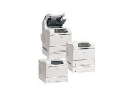 Imagen de HP LaserJet 4350tn - Impresora - B/N - laser - A4/Legal - 1.200 ppp - hasta 52 ppm - capacidad: 1100 hojas - paralelo, USB, LAN