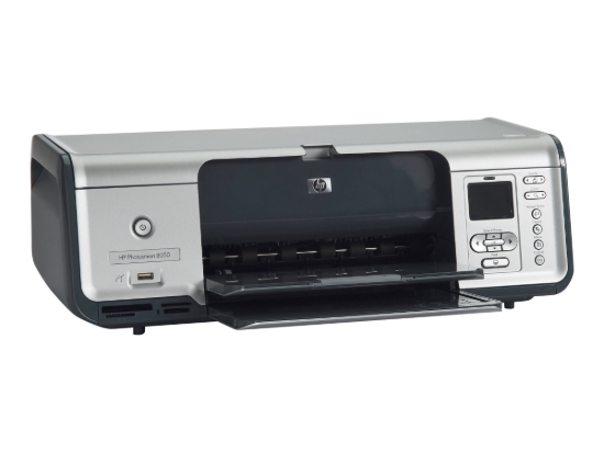 Imagen de HP Photosmart 8050 - Impresora - color - chorro de tinta - A4/Legal - 1.200 ppp - hasta 21 ppm (monocromo) / hasta 21 ppm (color) - USB