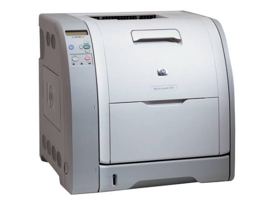 Imagen de HP Color LaserJet 3500n - Impresora - color - laser - A4/Legal - 600 ppp - hasta 12 ppm (monocromo) / hasta 12 ppm (color) - capacidad: 350 hojas - USB, LAN