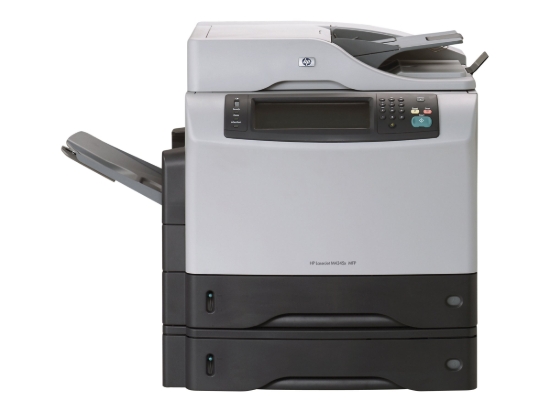 Imagen de HP LaserJet M4345x MFP - Impresora multifunción - B/N - laser - Legal (material) - hasta 45 ppm (copiando) - hasta 45 ppm (impresión) - 1100 hojas - 33.6 Kbps - USB 2.0, LAN