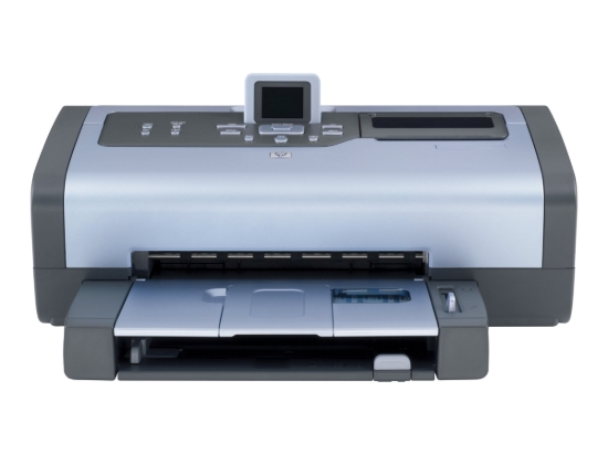 Imagen de HP Photosmart 7760 - Impresora - color - chorro de tinta - A4/Legal - 1.200 ppp - hasta 13 ppm (monocromo) / hasta 12 ppm (color) - capacidad: 100 hojas - USB