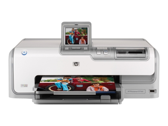 Imagen de HP Photosmart D7360 - Impresora - color - chorro de tinta - Legal - 1.200 ppp - hasta 32 ppm (monocromo) / hasta 31 ppm (color) - capacidad: 100 hojas - USB