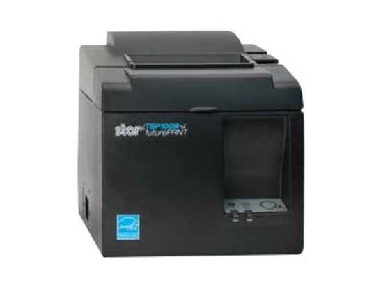 Imagen de Star TSP143IIIU - Impresora de recibos - térmica directa - rollo 8 cm - 203 ppp - hasta 250 mm/segundo - USB 2.0 - cortador - gris