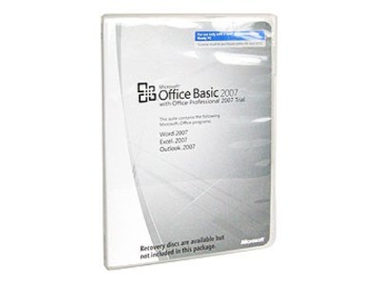 Imagen de Microsoft Office Basic 2007 - Licencia - 1 PC - OEM, MLK - Win - Inglés - con MS Office Professional 2007 (Versión de evaluación)