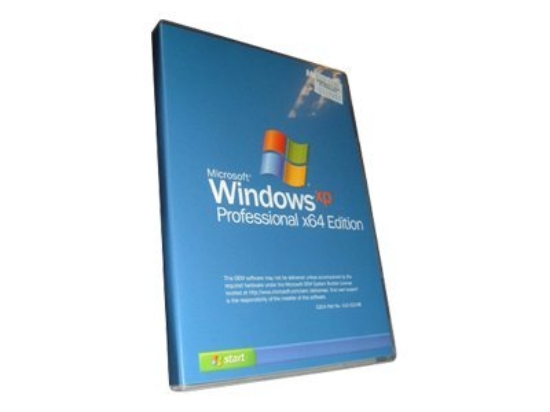 Imagen de Microsoft Windows XP Professional x64 Edition w/SP2b - Con CD de interfaz de usuario multilingüe (francés, español, italiano) - licencia - 1 PC - OEM - CD - Inglés (paquete de 3)