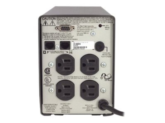 Imagen de APC Smart-UPS SC 420VA - UPS - CA 120 V - 260 vatios - 420 VA - conectores de salida: 4 - gris - no se vende en CO, VT y WA