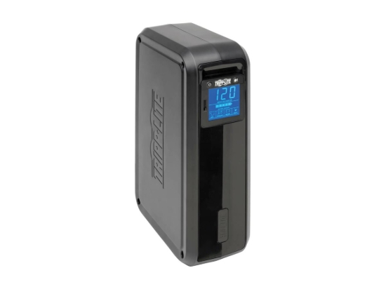 Imagen de Eaton Tripp Lite Series UPS Smart 1000VA 500W Back Up Tower LCD AVR 120V USB Coax RJ45 - UPS - CA 120 V - 500 vatios - 1000 VA - conectores de salida: 8 - negro