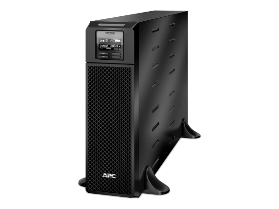 Imagen de APC Smart-UPS SRT 5000VA - UPS - CA 208 V - 4250 vatios - 5000 VA - Ethernet 10/100, USB - conectores de salida: 4 - negro - para P/N: SRT5KRMTF, SRT5KTF