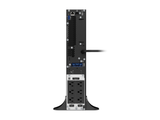 Imagen de APC Smart-UPS SRT 1500VA - UPS (montaje en rack / externo) - CA 120 V - 1.35 kW - 1500 VA - RS-232, USB - conectores de salida: 6 - PFC - 2U - negro