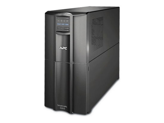 Imagen de APC Smart-UPS SMT2200C - UPS - CA 120 V - 1.98 kW - 2200 VA - 1 fase - RS-232, USB - conectores de salida: 10 - Estados Unidos, Canadá - negro - con APC SmartConnect