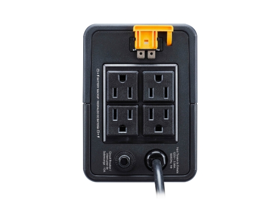 Imagen de APC Back-UPS - UPS - CA 120 V - 360 vatios - 700 VA - conectores de salida: 4 - negro
