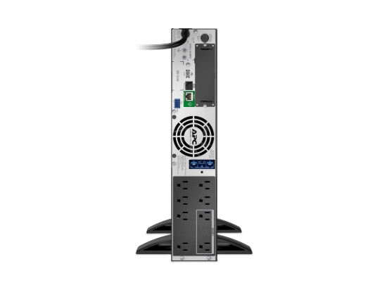 Imagen de APC Smart-UPS X SMX750C - UPS (montaje en rack / externo) - CA 120 V - 675 vatios - 750 VA - USB, serial, Ethernet - conectores de salida: 8 - 2U - negro - con APC SmartConnect - para P/N: SCL500RM1UC