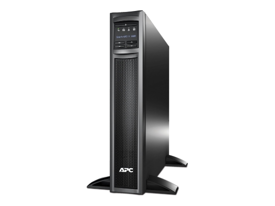 Imagen de APC Smart-UPS X SMX1000C - UPS (montaje en rack / externo) - CA 120 V - 900 vatios - 1000 VA - USB, serial, Ethernet - conectores de salida: 8 - 2U - negro - con APC SmartConnect