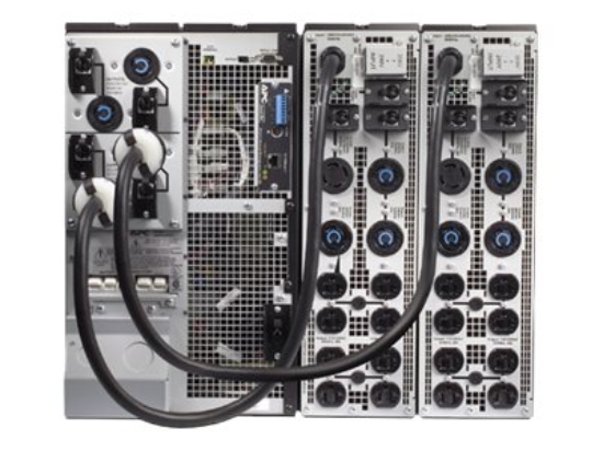 Imagen de APC Smart-UPS RT 10000VA with Two Step-Down Transformer - UPS - CA 208/240 V - 8 kW - 10000 VA - Ethernet 10/100, RS-232 - conectores de salida: 27 - 12U - negro