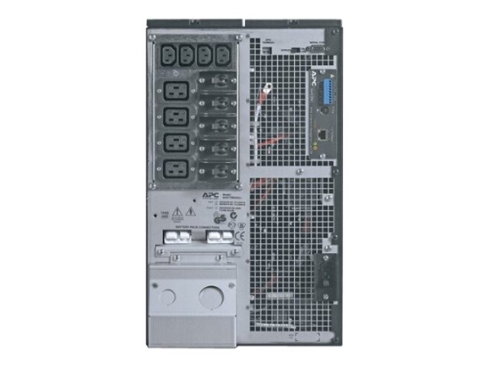 Imagen de APC Smart-UPS RT - UPS - CA 230 V - 6 kW - 7500 VA - Ethernet 10/100 - conectores de salida: 9 - PFC - 6U - negro