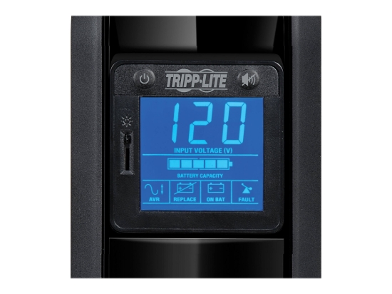 Imagen de Eaton Tripp Lite Series UPS 900VA 475W Battery Back Up Tower LCD AVR 120V USB - UPS - CA 120 V - 475 vatios - 900 VA - conectores de salida: 8 - 2U - negro atractivo
