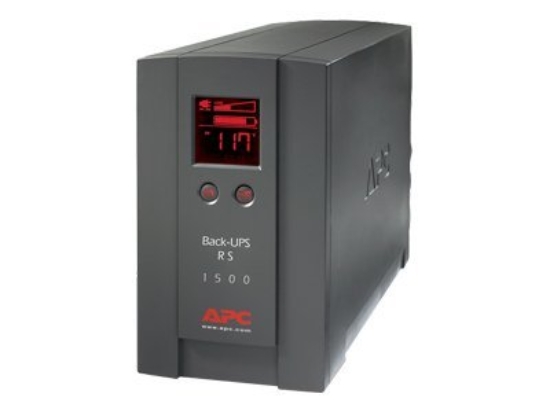 Imagen de APC Back-UPS RS 1500 LCD - UPS - CA 120 V - 865 vatios - 1500 VA - USB - conectores de salida: 8 - carbón