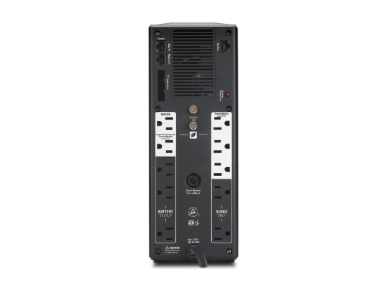 Imagen de APC Back-UPS Pro 1500 - UPS - CA 120 V - 865 vatios - 1500 VA - conectores de salida: 10