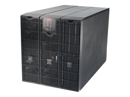 Imagen de APC Smart-UPS RT 8000VA - UPS - CA 208/240 V - 6.4 kW - 8000 VA - Ethernet 10/100, RS-232 - conectores de salida: 16 - 9U - negro - con Transformador reductor de 208 V a 120 V