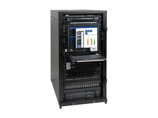 Imagen de Eaton Tripp Lite Series 25U Rack Enclosure Server Cabinet w Doors & Sides -Special Price - Rack armario - negro - 25U - 19"