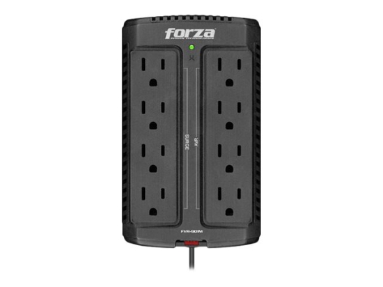 Imagen de Forza FVR Series FVR-901M - Regulador automático de voltaje - CA 120 V - 450 vatios - 900 VA - conectores de salida: 8 - México
